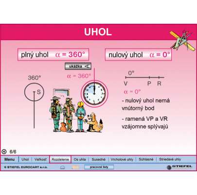 Geometria - uhol (SL)