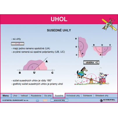 Geometria - uhol (SL)