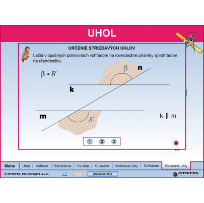 Geometria - uhol (SL)