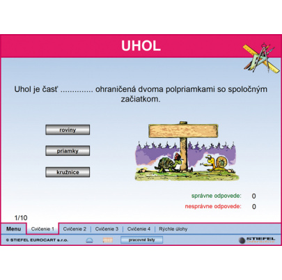 Geometria - uhol (SL)