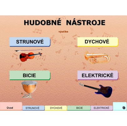 Hudobné nástroje (SL)