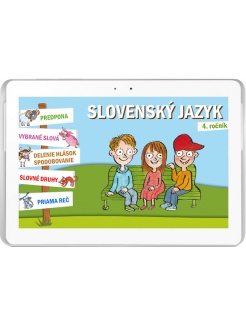 Slovenský jazyk pre 4. ročník ZŠ (10 tabletov)