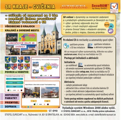 Samosprávne kraje SR - cvičenia (SL)