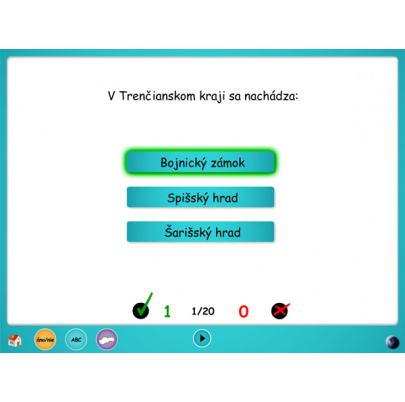 Samosprávne kraje SR - cvičenia (SL)