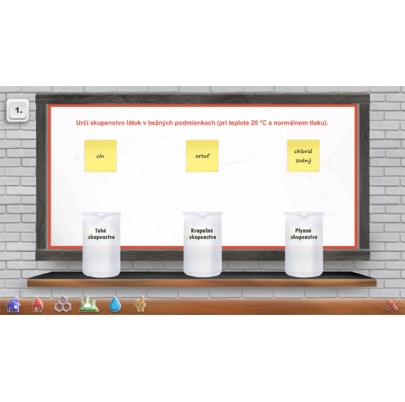 Látky a ich vlastnosti - cvičenia (IA10)