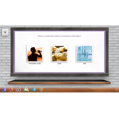 Látky a ich vlastnosti - cvičenia (DL)