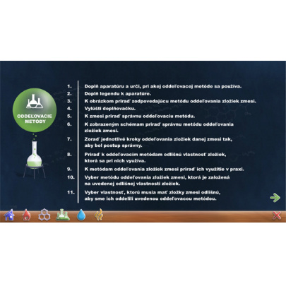 Látky a ich vlastnosti - cvičenia (DL)