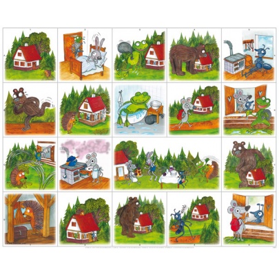 Obojstranná tematická podložka - Rozprávky II