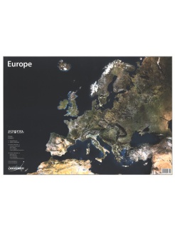 Európa / Svet - satelitná (A3)