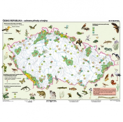 Česko - ochrana prírody a krajiny, v ČJ (A3)