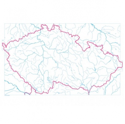 Česko - všeobecnogeografické/pracovné, v ČJ