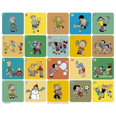  Obojstranná tematická podložka - Aktivity / Štvorčeky