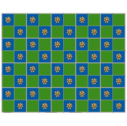  Obojstranná tematická podložka - Aktivity / Štvorčeky