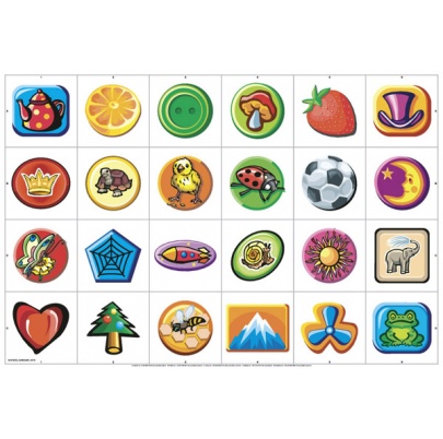 Obojstranná tematická podložka - Tvary a farby / Svet okolo nás