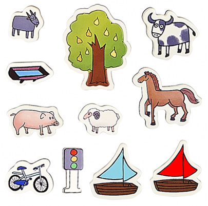 Rozprávaj príbeh - magnetická tabuľa