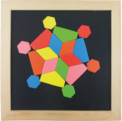 Magnetické tvary a farby