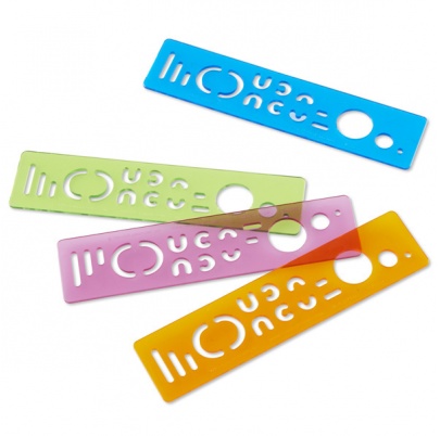  Šablóny na písmená a čísla