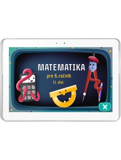Matematika pre 6. ročník ZŠ, II. diel (10 tabletov)