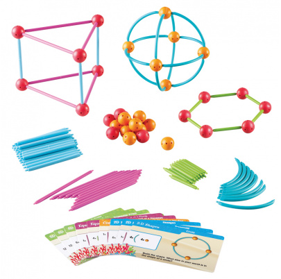 Tvorca tvarov a telies, sada s kartičkami