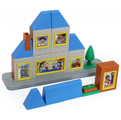 Magnetické domčeky MagVille