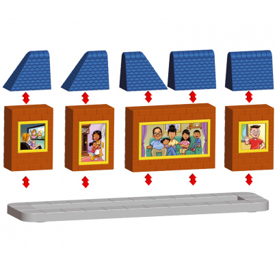 Magnetické domčeky MagVille