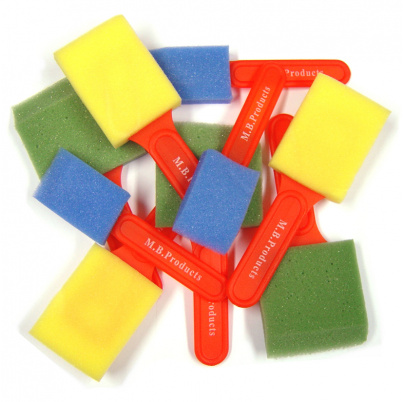 Penové štetce - MIX na prvé maľovanie