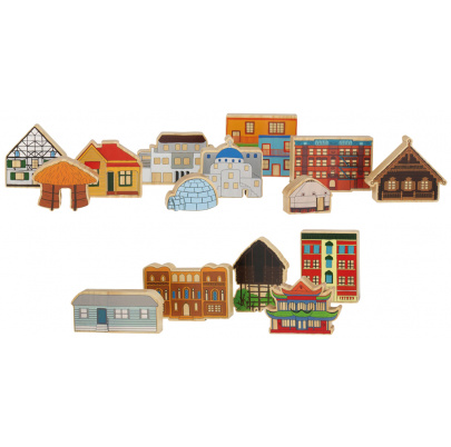 Ľudské príbytky vo svete