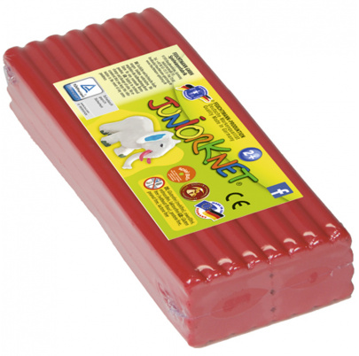  Plastelína JUNIOR (neschnúca) - červená