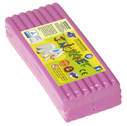Plastelína JUNIOR (neschnúca) - ružová