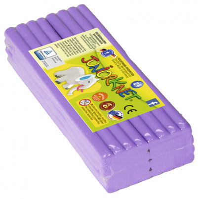 Plastelína JUNIOR (neschnúca) - fialová