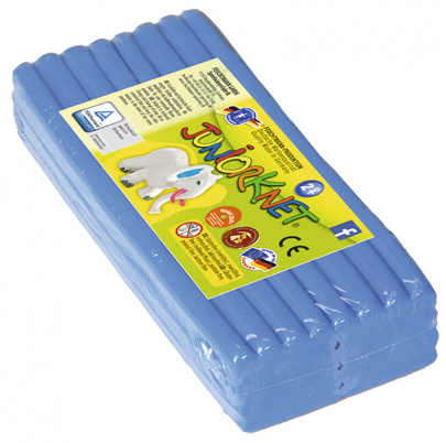 Plastelína JUNIOR (neschnúca) - modrá