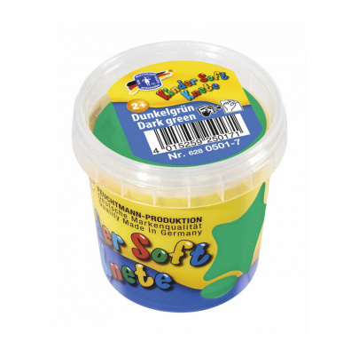 Jemná modelovacia hmota - tmavozelená 150 g