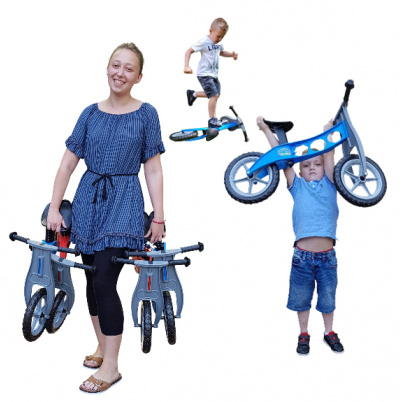 Odrážadlo KRÍŽNIK - zelený