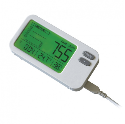 Digitálny merač kvality ovzdušia CO2 Plus