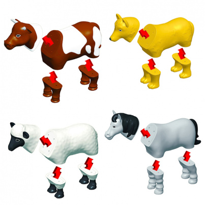 Magnetické zvieratá - Farma