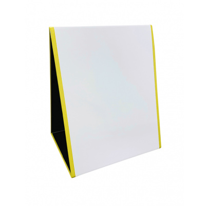 Magnetická biela stolová tabuľa 2v1