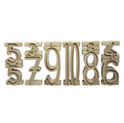 Čísla na číslach