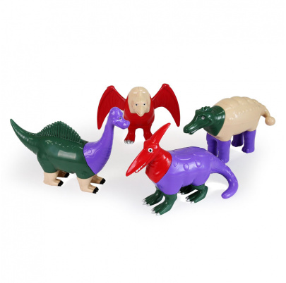 Magnetické zvieratá - Dinosaury 2
