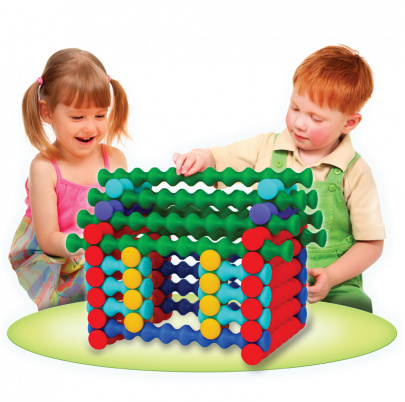 Stavebnica PLAYSTIX JUMBO – sada s návodmi