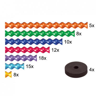 Stavebnica PLAYSTIX JUMBO – sada s návodmi