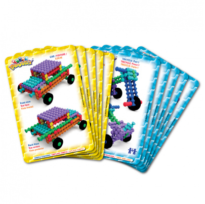 Stavebnica PLAYSTIX JUMBO – sada s návodmi