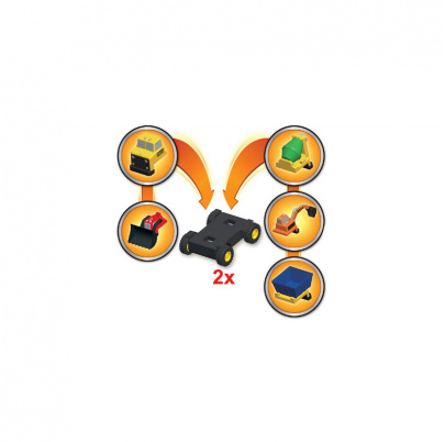 Magnetické nákladné autá - STAVEBNÉ STROJE