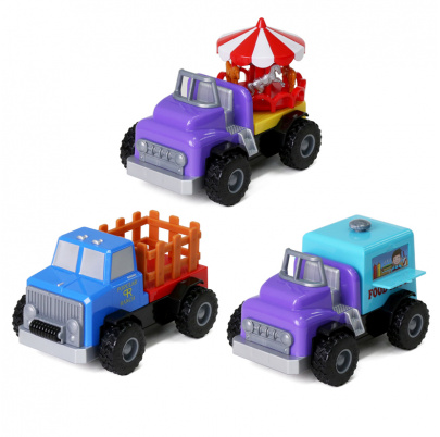 Magnetické nákladné autá - KOLOTOČOVÉ AUTÁ