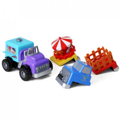 Magnetické nákladné autá - KOLOTOČOVÉ AUTÁ