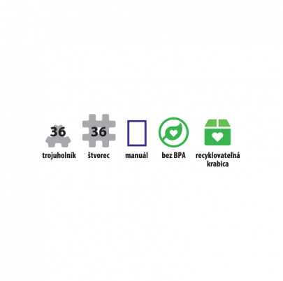 Polydron HASHMAG - triedna sada