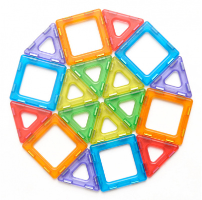 Polydron TRANSLUCENT MAGNETIC