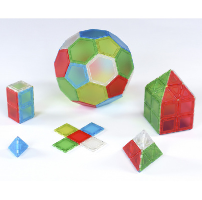 Polydron TRANSLUCENT SOLID MAGNETIC