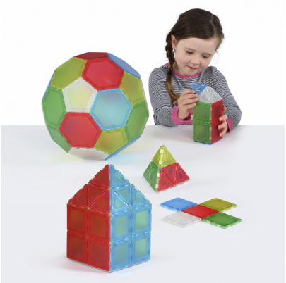 Polydron TRANSLUCENT SOLID MAGNETIC