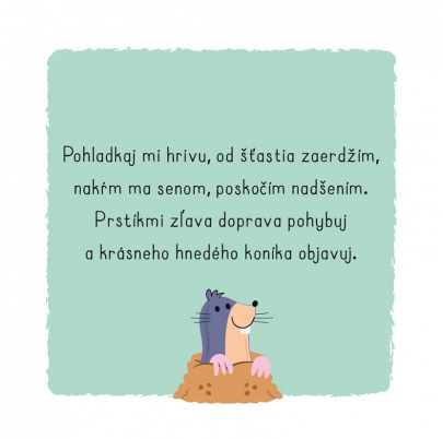 Moje prvé posuvné hádanky - Hospodárske zvieratá