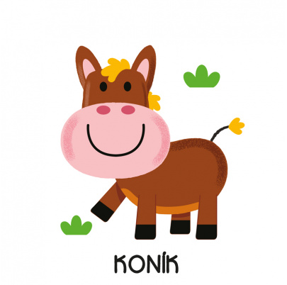 Moje prvé posuvné hádanky - Hospodárske zvieratá